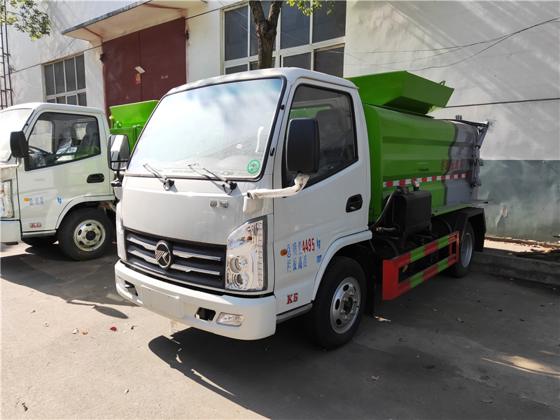 蓝牌凯马3方餐厨垃圾车